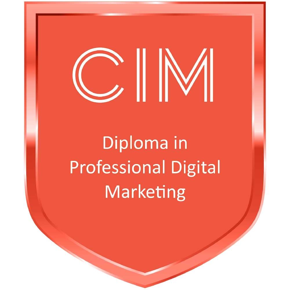 Chartered Institute of Marketing (CIM) Diploma in Professional Digital Marketing badge